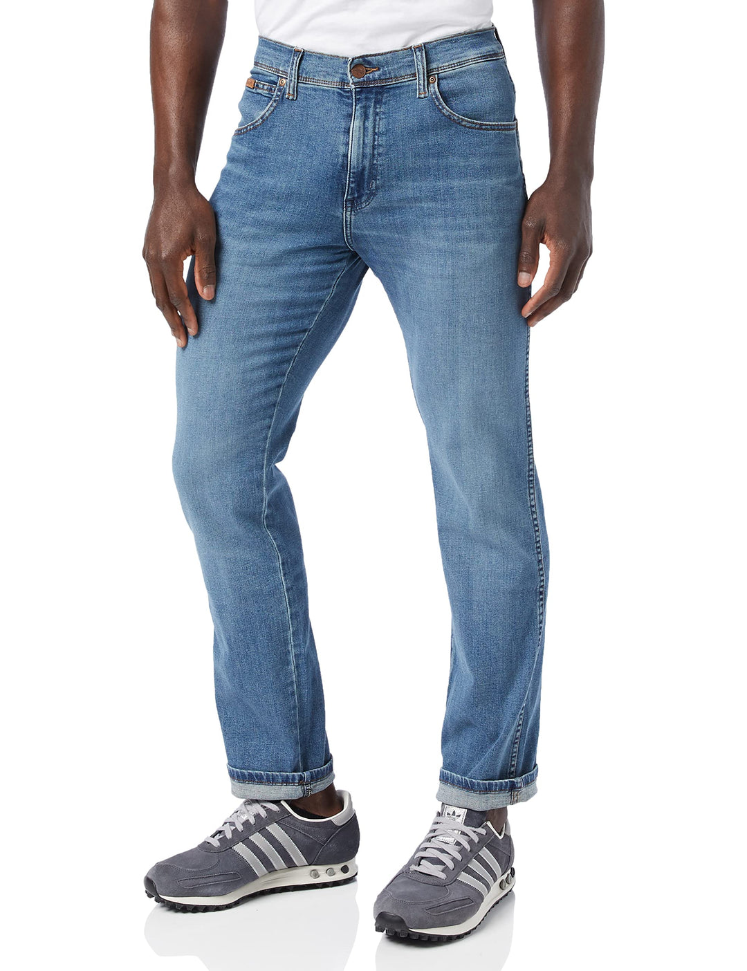 Wrangler Herren Jeans Texas Jeans 38W / 30L Dusky Cloud, 38W / 30L Dusky Cloud