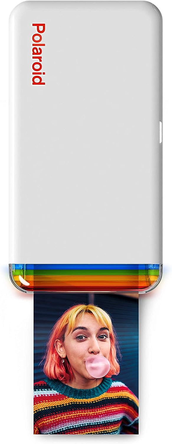 Polaroid Hi-Print 2x3 Pocket Fotodrucker – Weiss - 9046, Keine Filme Weiss Keine Filme, Weiss Keine