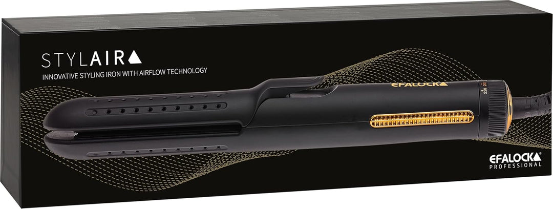Rotschopf24 Efalock Stylair CLASSIC Glätteisen, Haarglätter 2in1 + Wellen/Locken. Hairstyler. 42W. 1