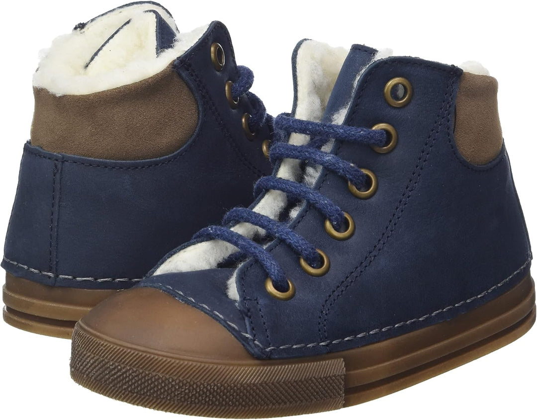 Däumling Baby-Jungen Ecki Stiefelette 19 EU Country Ozean, 19 EU Country Ozean