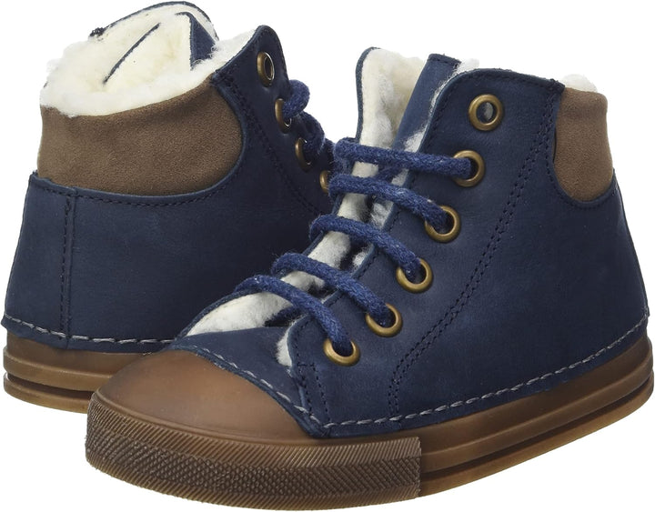 Däumling Baby-Jungen Ecki Stiefelette 19 EU Country Ozean, 19 EU Country Ozean