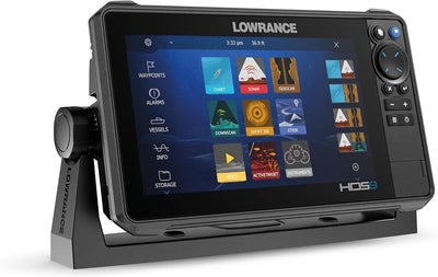 Lowrance HDS-9 PRO SolarMAX HD IPS Display 9" Chartplotter Fishfinder Dual 1kW Sonar CHIRP (Mit Acit