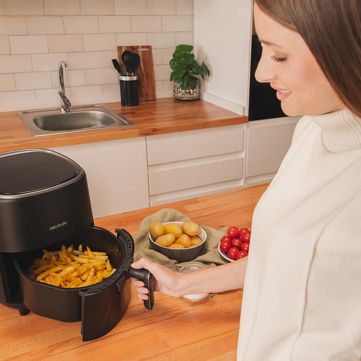 Cecotec Heissluftfritteuse ohne Öl, 3,5 L Cecofry Fantastik 3500. Air Fryer. 1200 W, Digital, Touch,