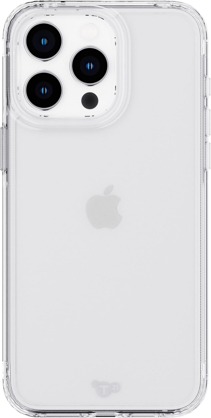 tech21 Evo Clear Hülle für iPhone 15 Pro Max – Aufprallschutz – transparent farblos, farblos