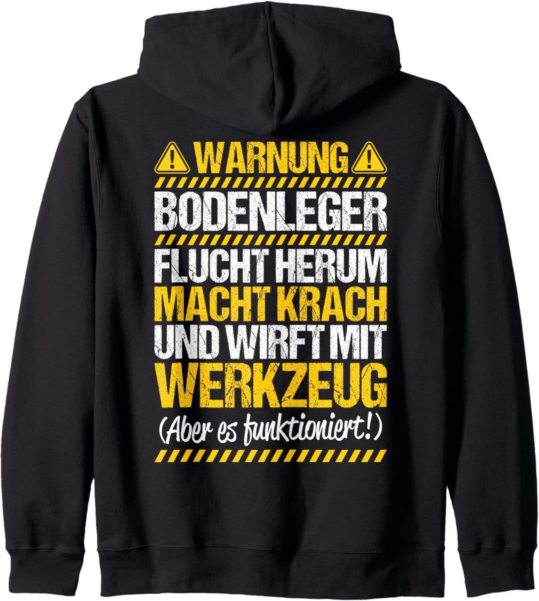 Wirft Mit Werkzeug Bodenleger Kapuzenjacke