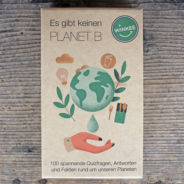 Winkee - Es gibt keinen Planet B Quiz | Ultimatives Quiz-Spiel über unser Konsumverhalten | 100 span