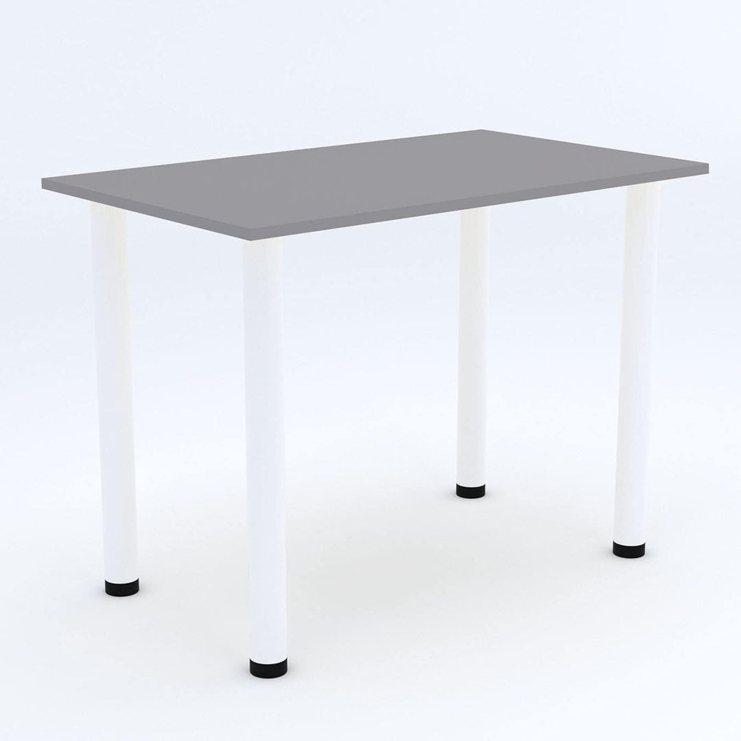 AKKE 70x40 | Esszimmertisch - Esstisch - Tisch mit weissen Beinen - Küchentisch - Bürotisch | Light