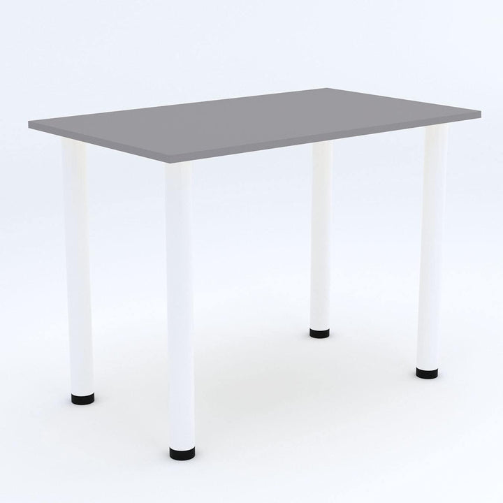 AKKE 70x40 | Esszimmertisch - Esstisch - Tisch mit weissen Beinen - Küchentisch - Bürotisch | Light