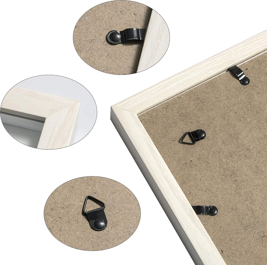 EUGAD 3D Bilderrahmen zum befüllen 30x30 3er Set, Objektrahmen Tiefer 1.5cm | Schwarz, 1,5cm Tiefe,