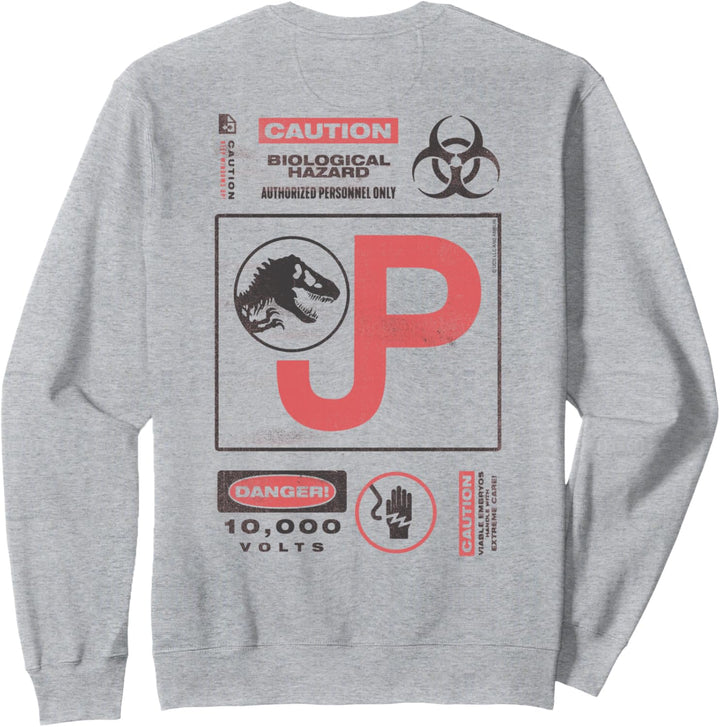 Jurassic Park 30th Anniversary Caution Retro Sweatshirt
