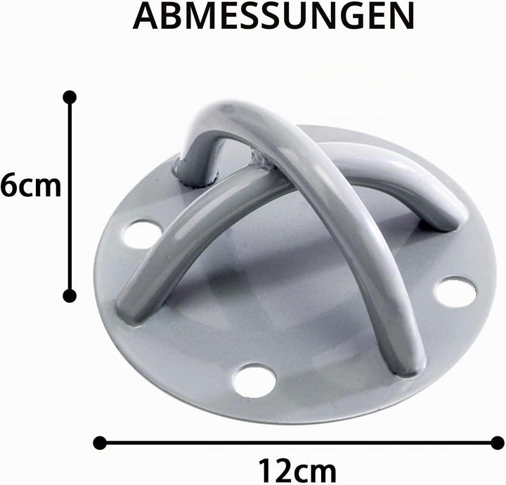 jiuzcare Suspension Trainer Mount Deckenhaken Hängesessel Wandanker Deckenhaken Schwerlast Wandhalte