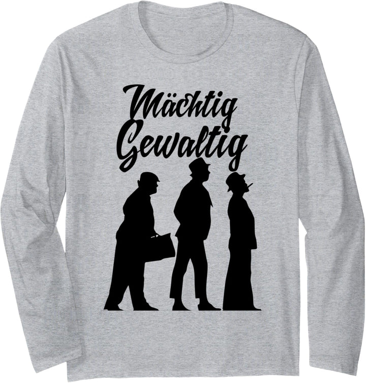 Die Olsenbande Mächtig Gewaltig Ossi Kleidung Langarmshirt