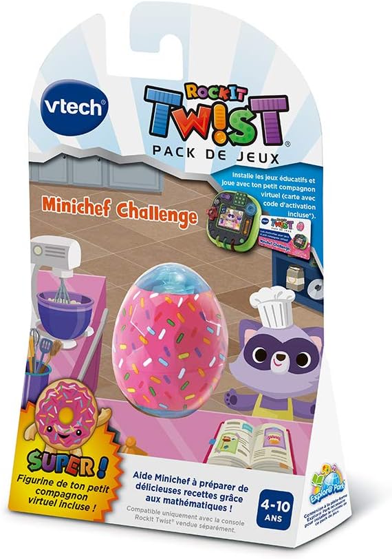 VTech 80-495505 Rockit Twist - JEU MINICHEF Challenge Lernspiele, Mehrfarbig