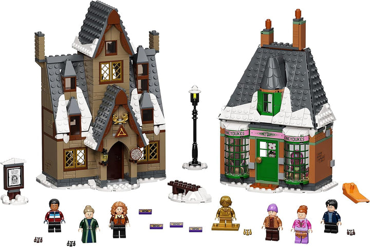LEGO 76388 Harry Potter Besuch in Hogsmeade Spielzeug für Jungen und Mädchen ab 8 Jahre, Set zum 20.