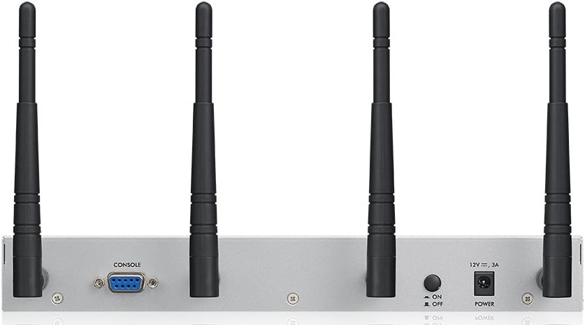 ZyXEL USG60W Firewall 3.0A 28W 272x186x36mm 1,43kg 2,23kg Gigabit Ethernet WLAN