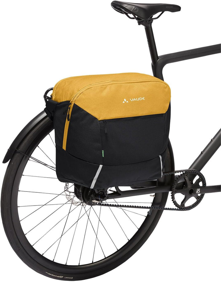 VAUDE Cycle Messenger L - Messengertasche zum Radfahren mit 20 Liter Volumen - inkl. Regenhülle und