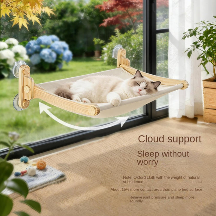 Katzen Fensterliege,Sitzbett Mit Saugnapf Für Katzen - Einfache Montage Katzenplatz | Für Zuhause Wo