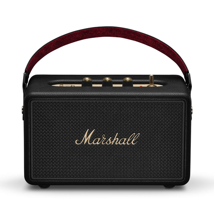 Marshall Kilburn III Tragbarer Bluetooth Lautsprecher mit über 50 Stunden Spieldauer - Schwarz und