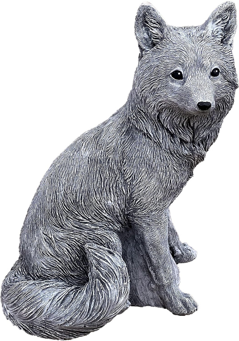 stoneandstyle Steinfigur Rotfuchs Fuchs Vulpes frostfest Steinguss wetterfest