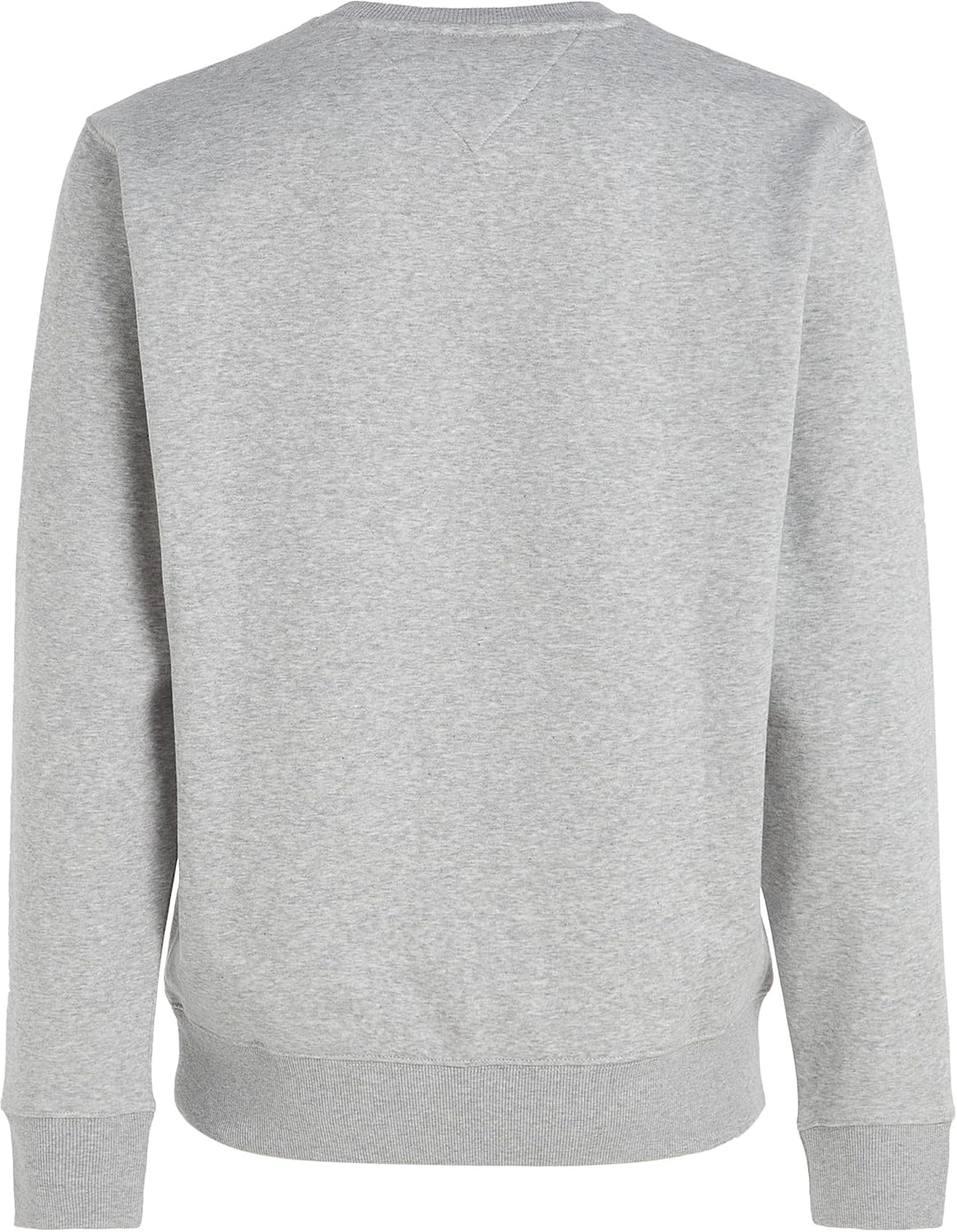 Tommy Jeans Herren Sweatshirt TJM Regular ohne Kapuze XXL Grau (Lt Grey Htr), XXL Grau (Lt Grey Htr)