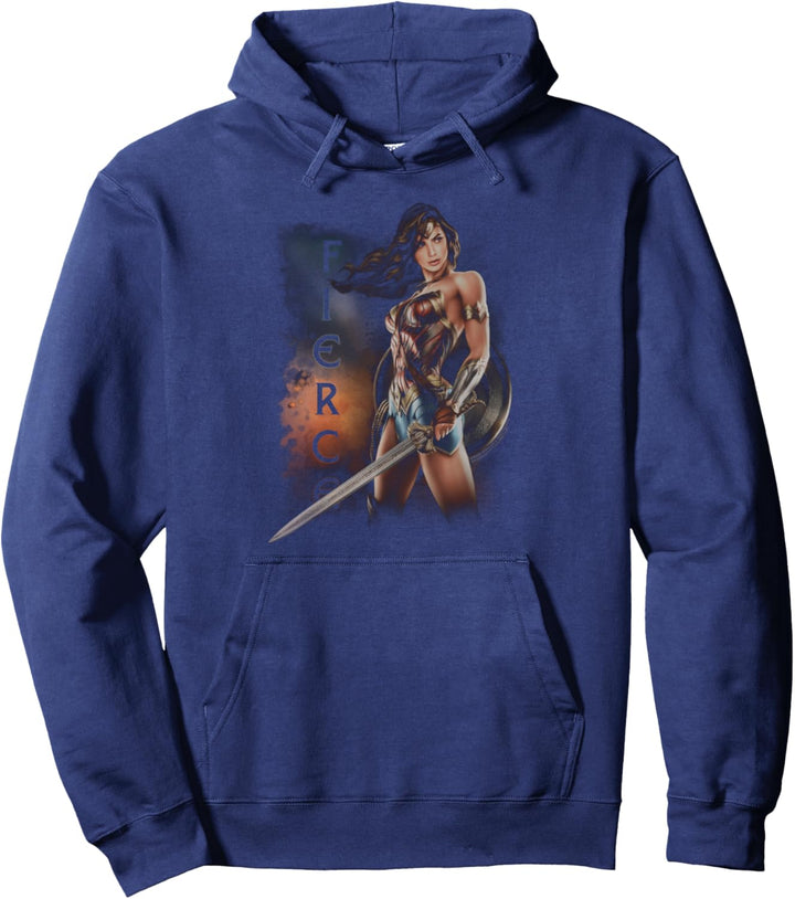 Wonder Woman Movie Fierce Pullover Hoodie