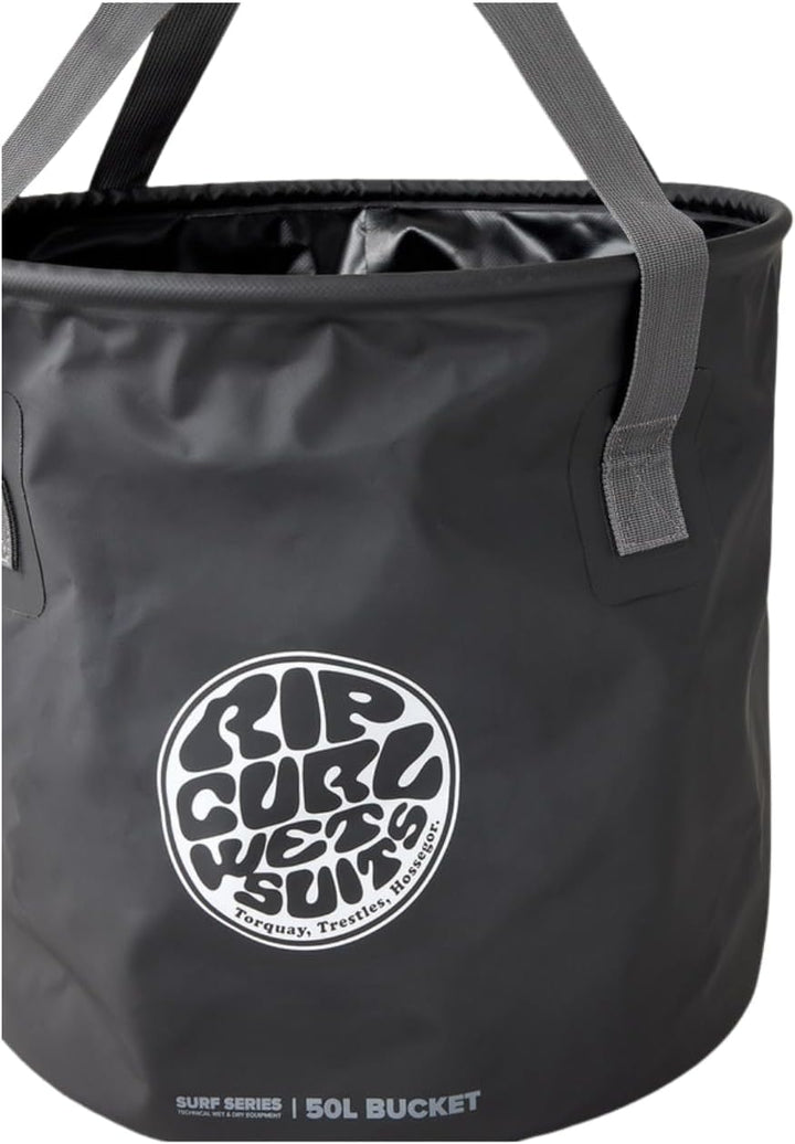 Rip Curl Surf Series 50L Changing Bucket 14RMUT - Black / Grey