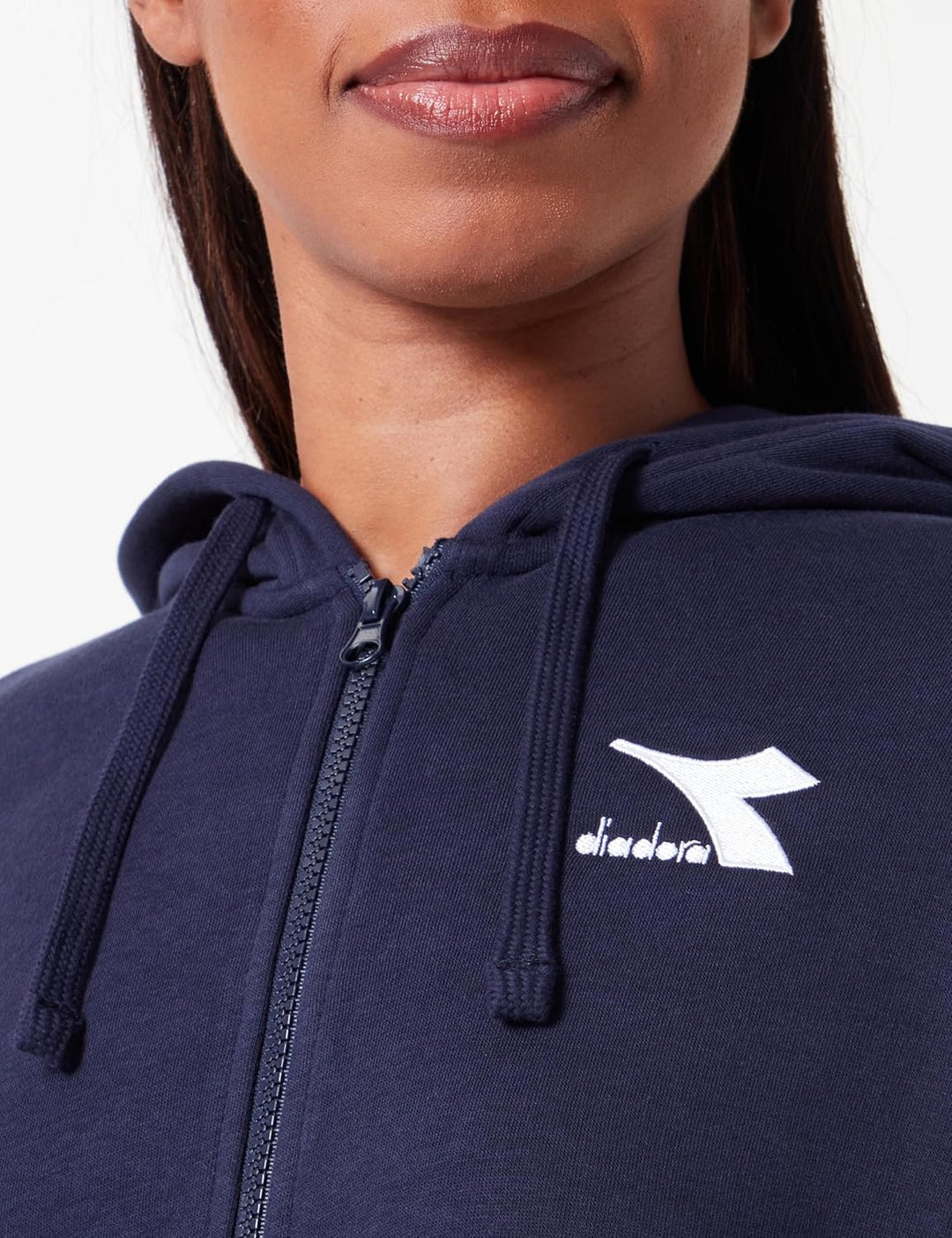 Diadora Damen L.Tracksuit HD FZ CORE XS Classic Navy, XS Classic Navy