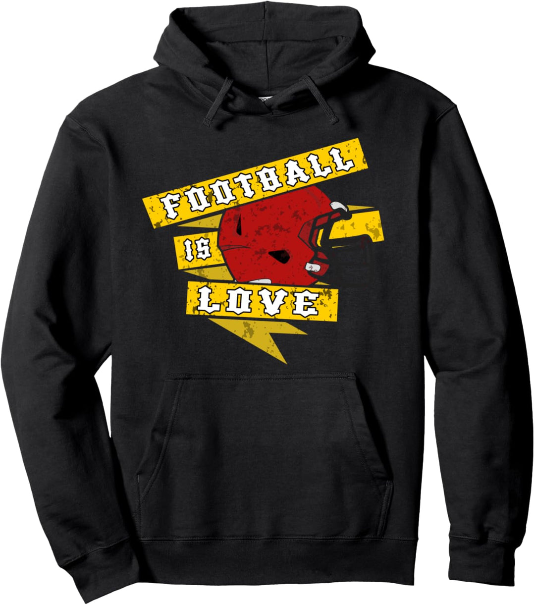 AMERICAN FOOTBALL Is Love Pullover Hoodie
