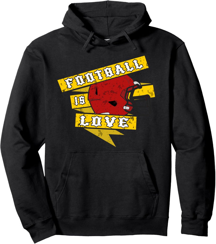AMERICAN FOOTBALL Is Love Pullover Hoodie