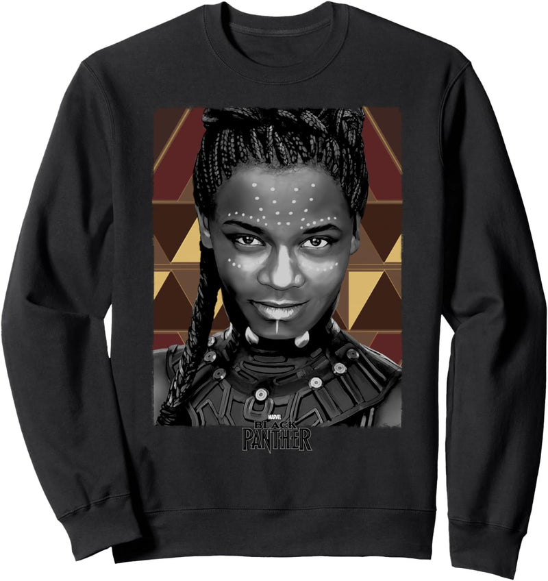 Marvel Black Panther Shuri Geometric Poster Sweatshirt