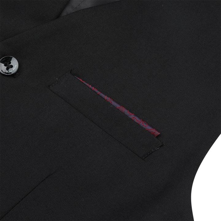 Allthemen Herren Weste Slim fit V Ausschnitt Anzugweste Ärmellose Westen für Business Hochzeit M #92