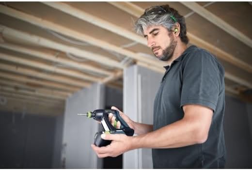 Festool Akku-Bohrschrauber C 18-Basic (mit Werkzeugfutter, Magnet-Bithalter, Schnellspannbohrfutter,