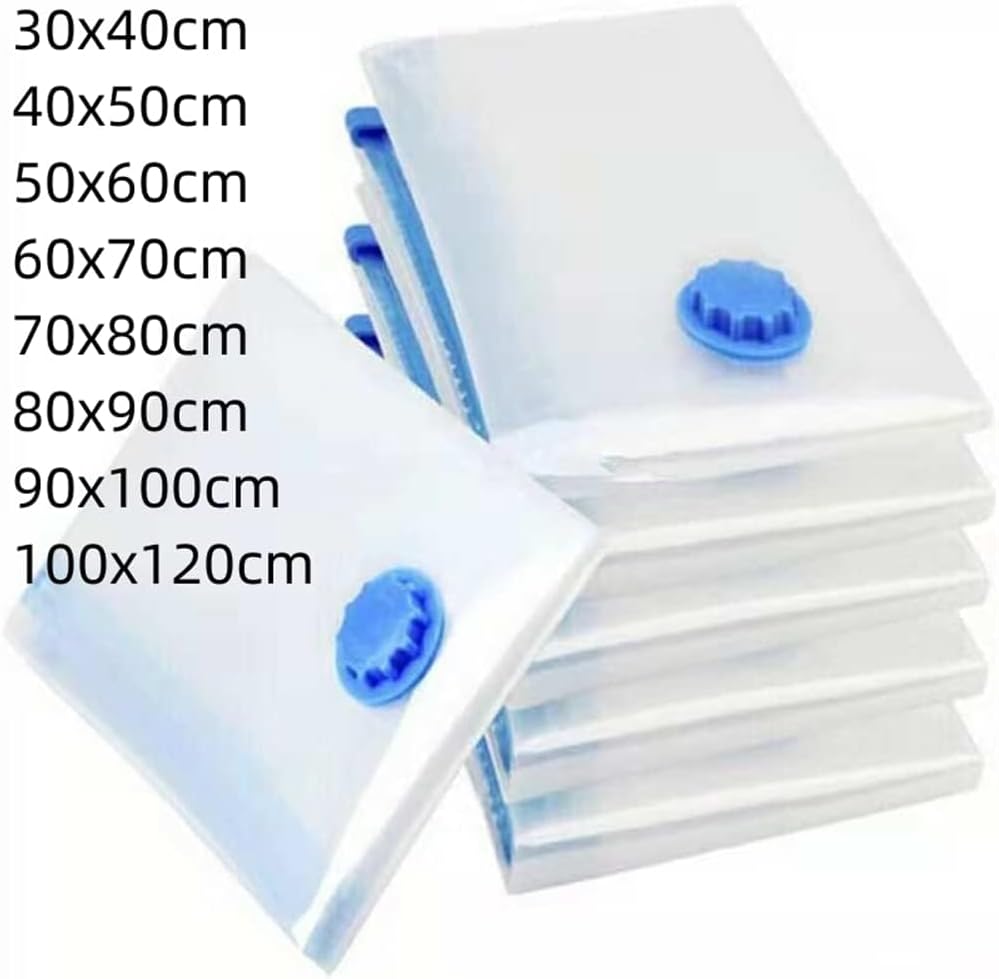 Vakuumbeutel für Kleidung – 10 STK 30 x 40 cm Wiederverwendbare Kleidungs Aufbewahrungsbeutel Vakuum