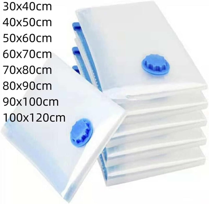 Vakuumbeutel für Kleidung – 10 STK 30 x 40 cm Wiederverwendbare Kleidungs Aufbewahrungsbeutel Vakuum