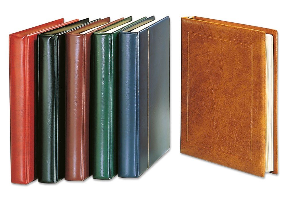 SAFE 778 Ringbinder Favorit Yokama lederfarbe I mit 14 Ringen I 2 Blattwendern I 2 Karton-Vorsatzblä