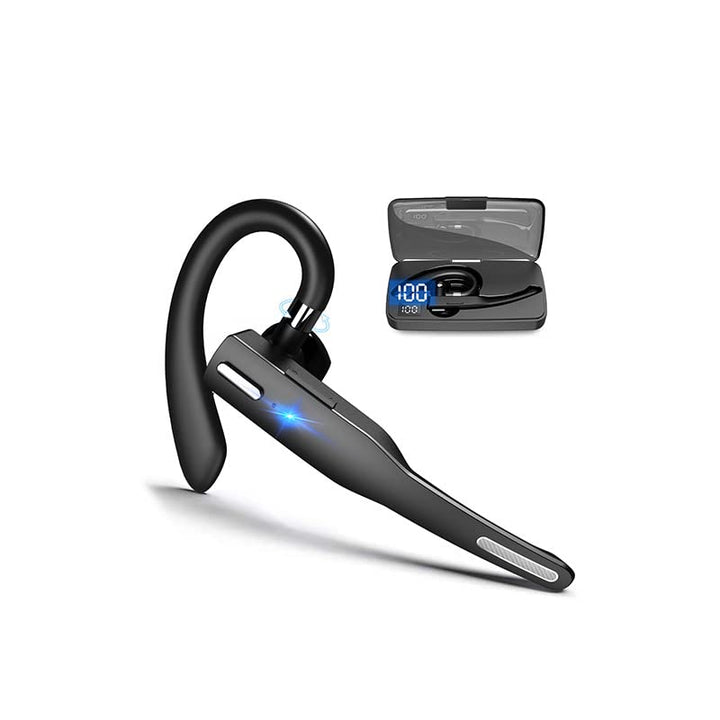 Cuifati YYK-525 Business-Headset, Kabellose Over-Ear-Kopfhörer mit Mikrofon, mit 500-mA-Ladeetui, pa