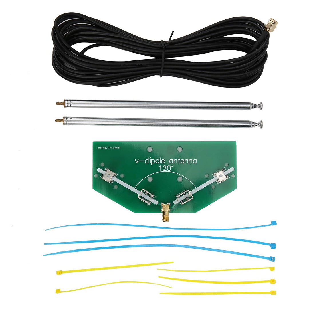 Antenne V-Dipol Funkfrequenz 78M-1 GHz Funk-Ersatzantenne Universal-Innenraum-Akzeptor