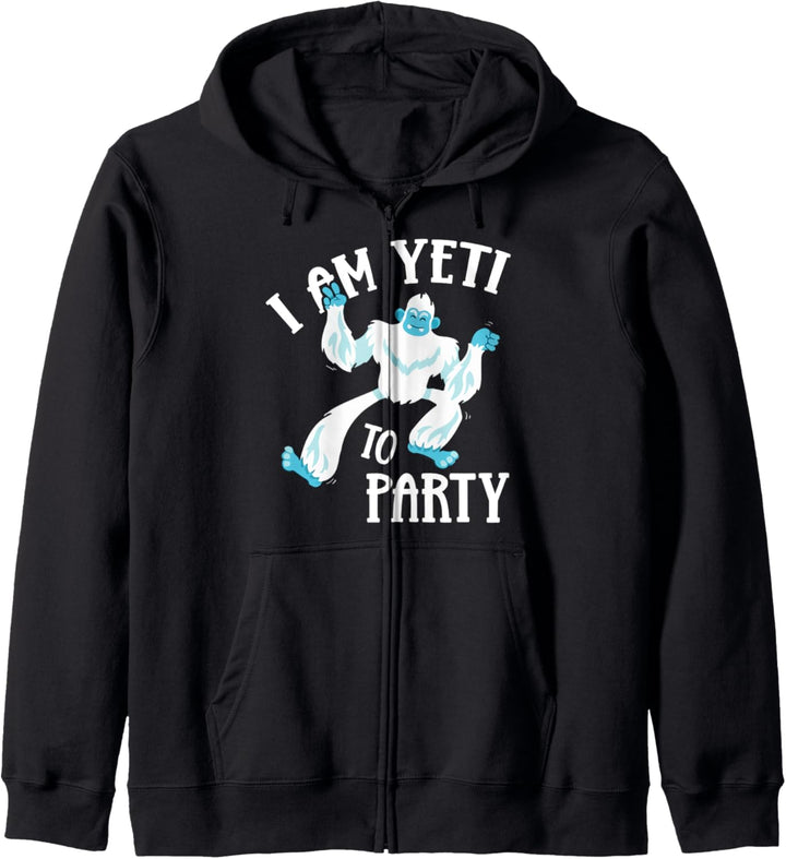 I Am Yeti To Party Funny Monster Saying Kapuzenjacke