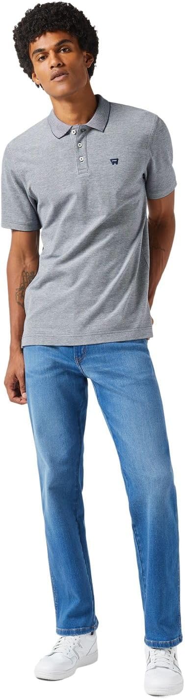 Wrangler Texas Stretch W121XU13M Herren Jeanshosen/Lang, Karotte (Tapered) 32W / 32L Rustic