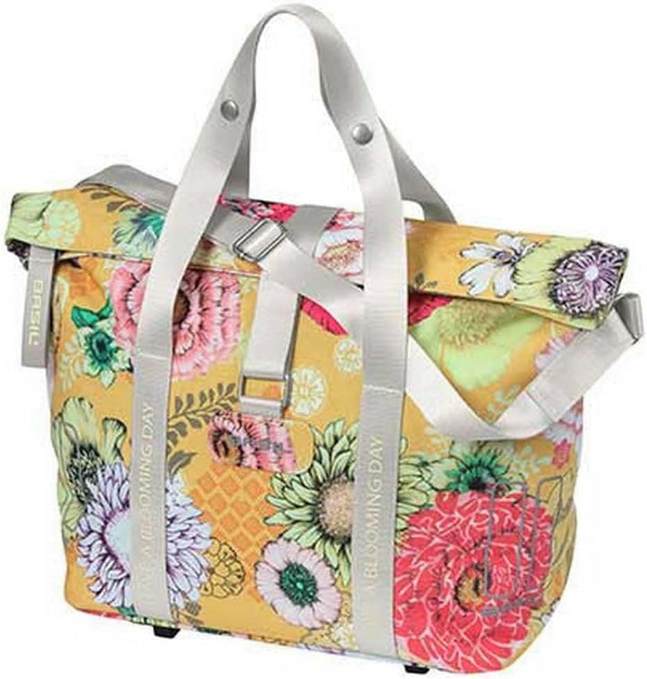 Basil B.V. Basil Bicycle Handbag Bloom Field MIK 29x15x28,5cm Honey Yellow, 29x15x28,5cm Honey Yello