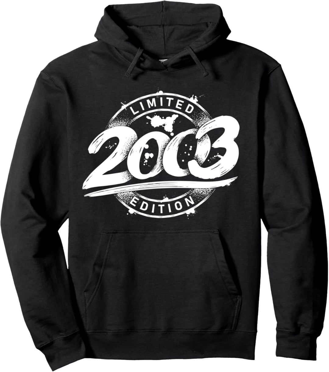 Limited Edition Jahrgang 2003 19. Geburtstag 19 Jahre Pullover Hoodie