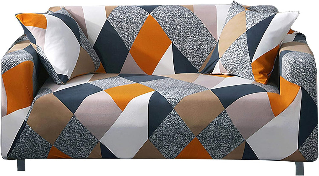 ARNTY Sofabezüge, Moderne Elastischer Sofabezug Stretch 1/2/3/4 Sitzer Couchbezug Antirutsch Blumend