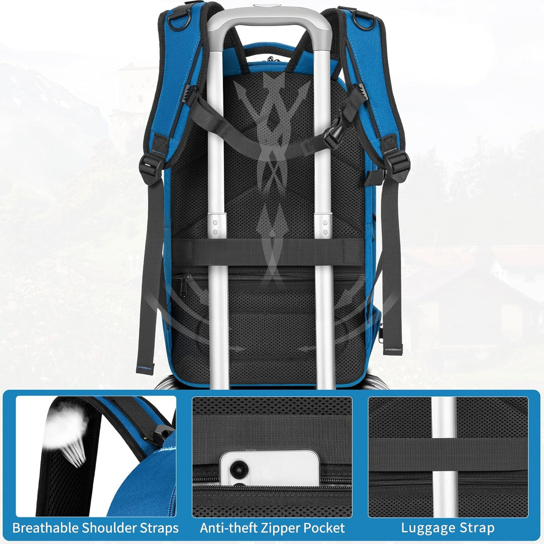 Hartschalen-Kamerarucksack, Fotografie-Kameratasche, wasserabweisend, stossfest, Kamerarucksack mit