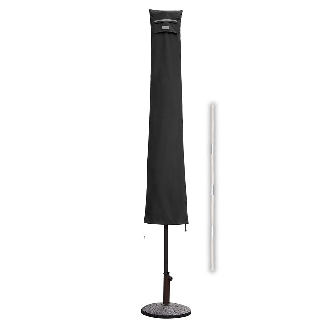 Sekey Sonnenschirm Schutzhülle mit Stab, Abdeckhauben für Ø 350cm / 200x300cm Gartenschirm mit Belüf