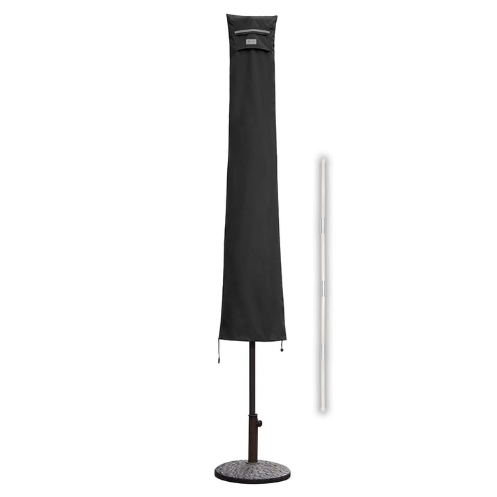 Sekey Sonnenschirm Schutzhülle mit Stab, Abdeckhauben für Ø 350cm / 200x300cm Gartenschirm mit Belüf
