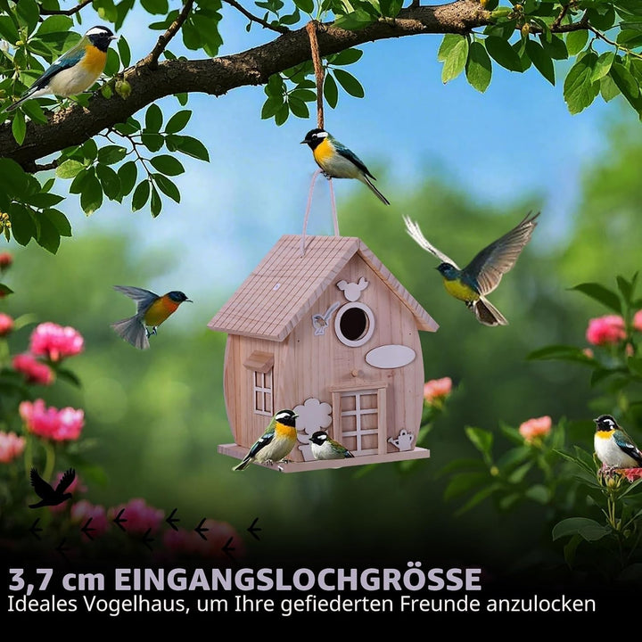Vogelhaus-Set aus Holz zum Selbermachen, für Erwachsene zum Bauen, Outdoor-Holzbearbeitung, Basteln,