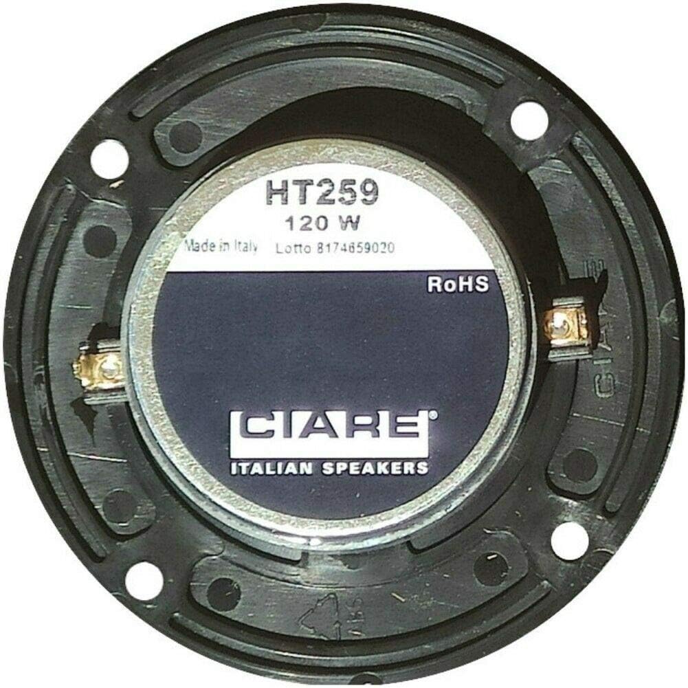 1 CIARE HT259 Dome Tweeter Driver hochtöner kuppeltreiber 4" 10,00 cm 100 mm Durchmesser 60 watt rms