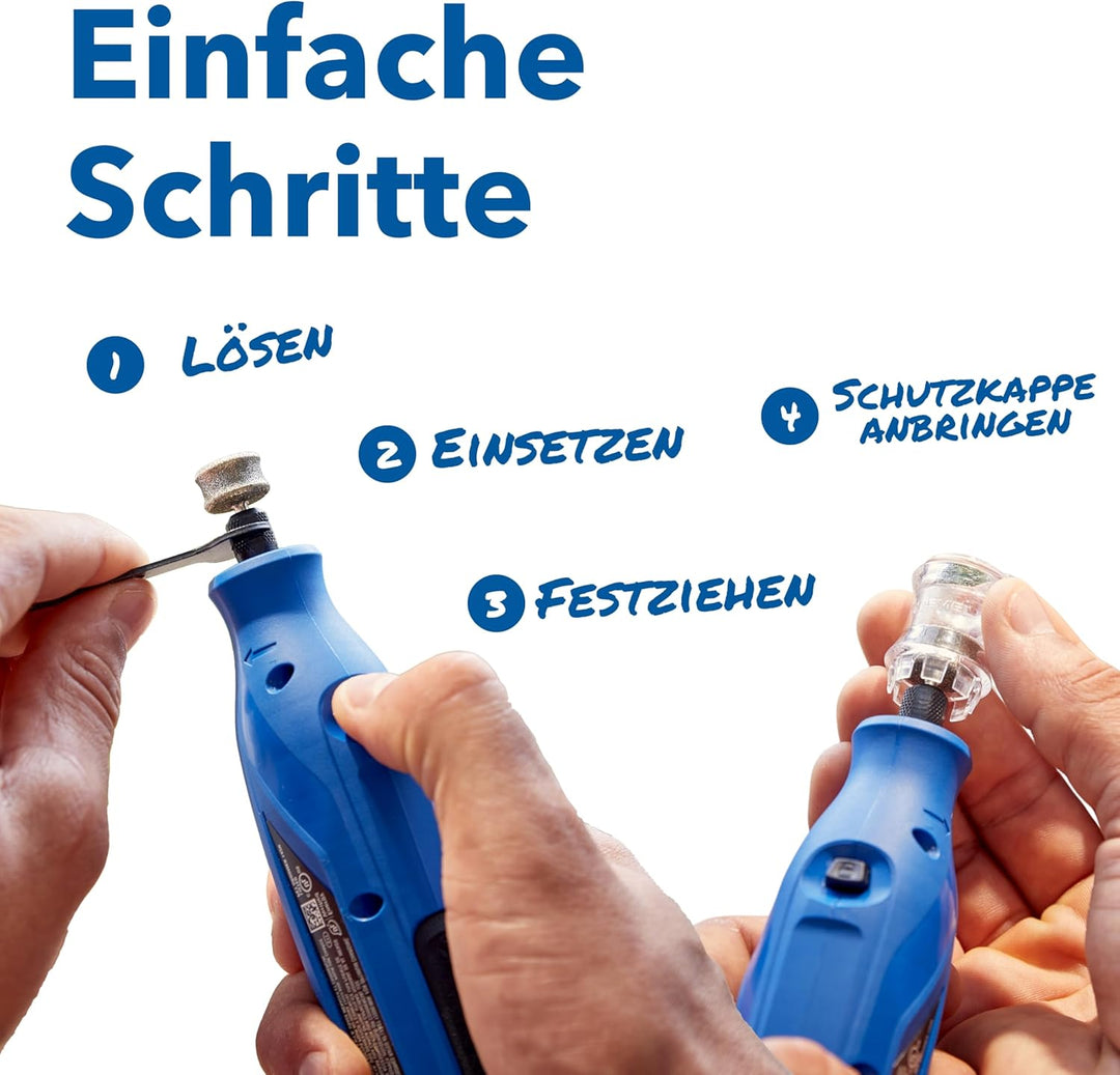 Dremel MAX Schleifstift für die Tiernagelpflege, diamantbeschichtetes Zubehör für eine schnellere An