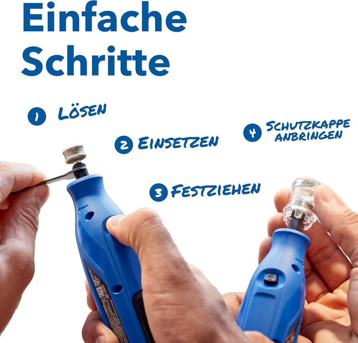 Dremel MAX Schleifstift für die Tiernagelpflege, diamantbeschichtetes Zubehör für eine schnellere An