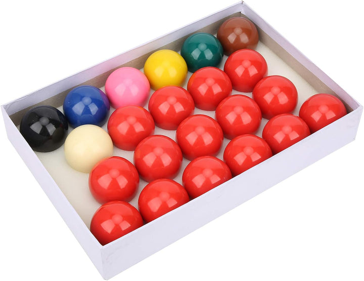 Snooker Balls Set, 22 Stück 2,1 Zoll Snooker Resin Billardkugeln Set Billard Billardtisch Bälle für
